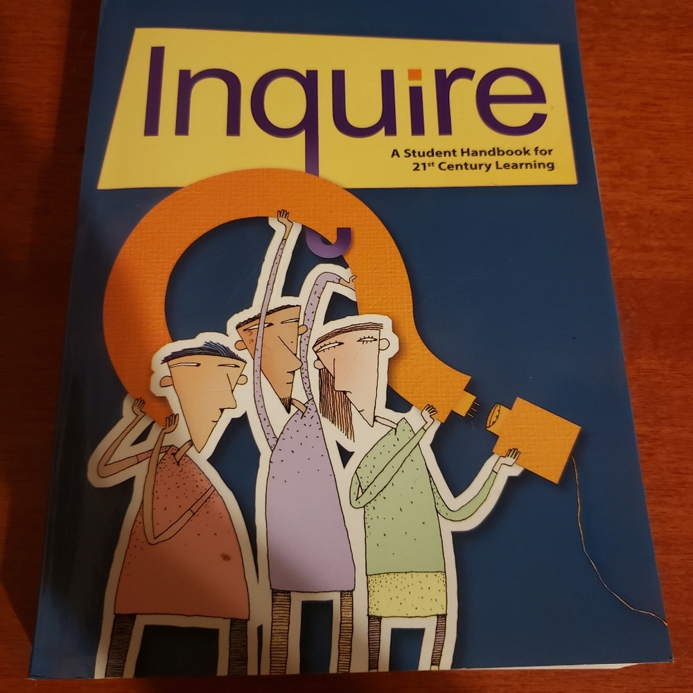 Inquire Learning paperback book